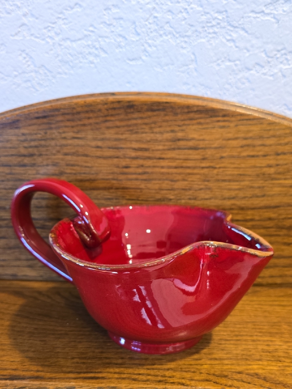 Rosso Vecchioby Vietri (Italy) Red Glazed Gravy/Sauce Boat